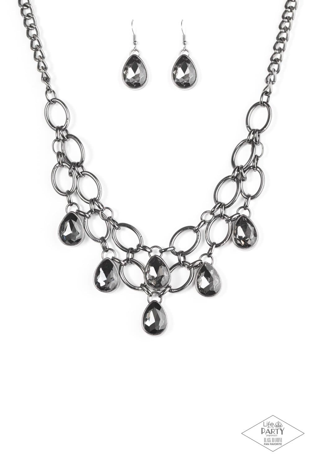 Show-Stopping Shimmer - Black - GlaMarous Titi Jewels