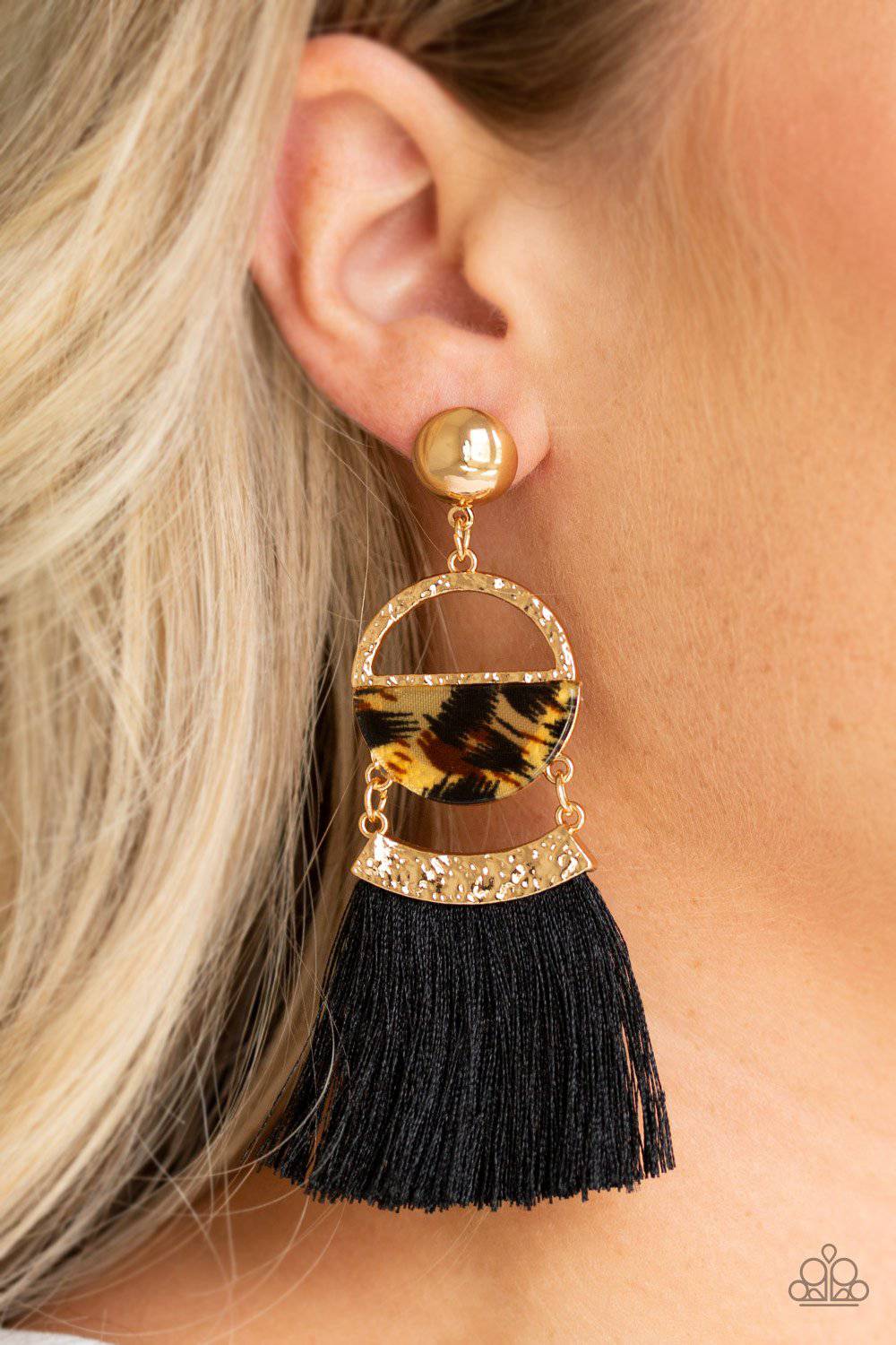 Tassel Trot Multi Earrings - Paparazzi Accessories - GlaMarous Titi Jewels