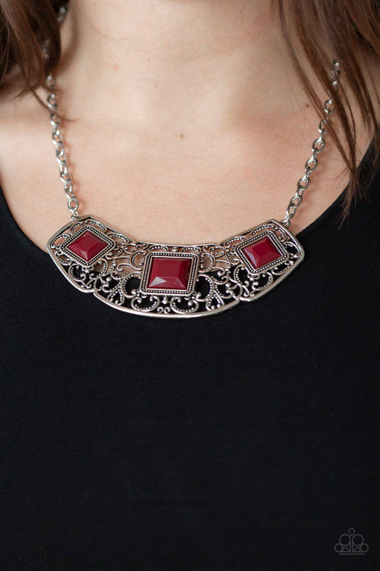 Feeling Inde-PENDANT - Red - GlaMarous Titi Jewels