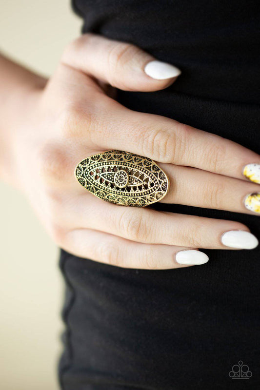 TRIBAL and Tribulation - Brass - GlaMarous Titi Jewels