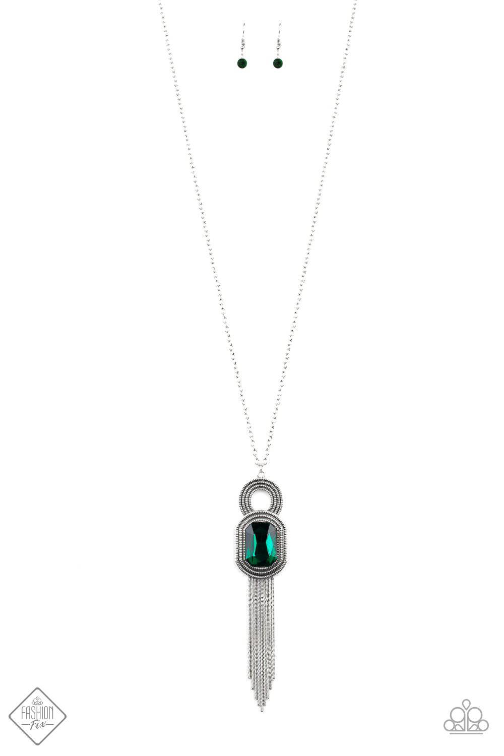 A Good TALISMAN Is Hard To Find - Emerald Green Necklace - Paparazzi Accessories - GlaMarous Titi Jewels