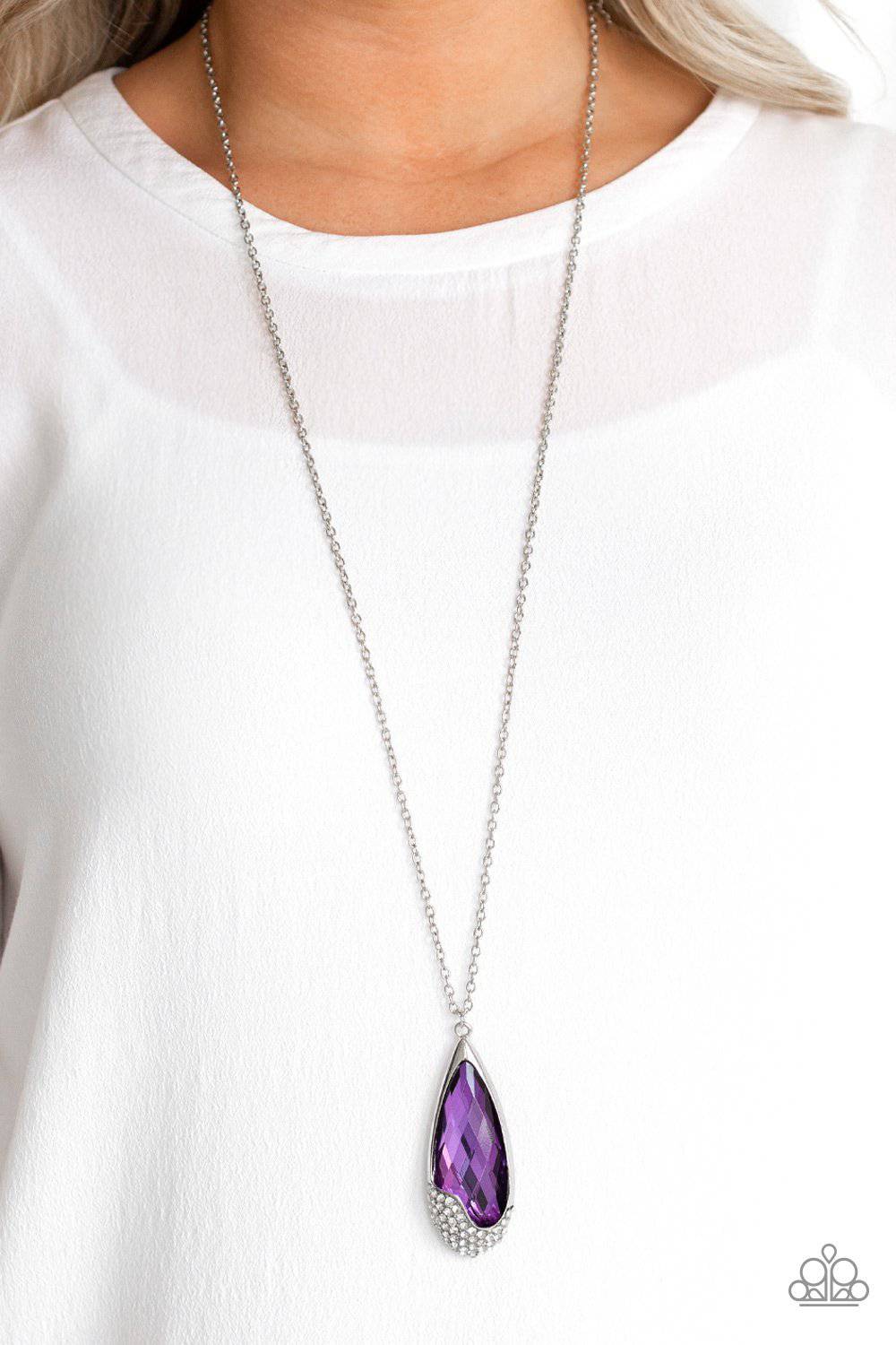 Spellbound - Purple Necklace - Paparazzi Accessories - GlaMarous Titi Jewels