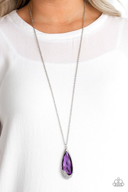 Spellbound - Purple Necklace - Paparazzi Accessories - GlaMarous Titi Jewels