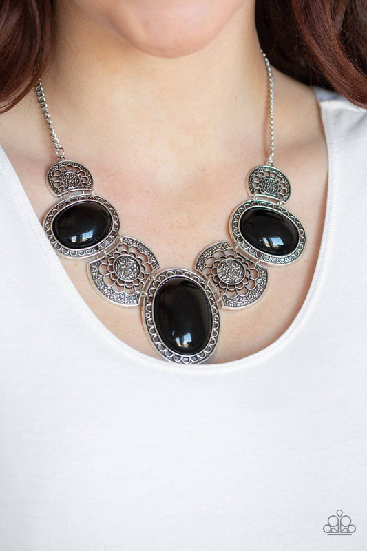 The Medallion-aire - Black - GlaMarous Titi Jewels