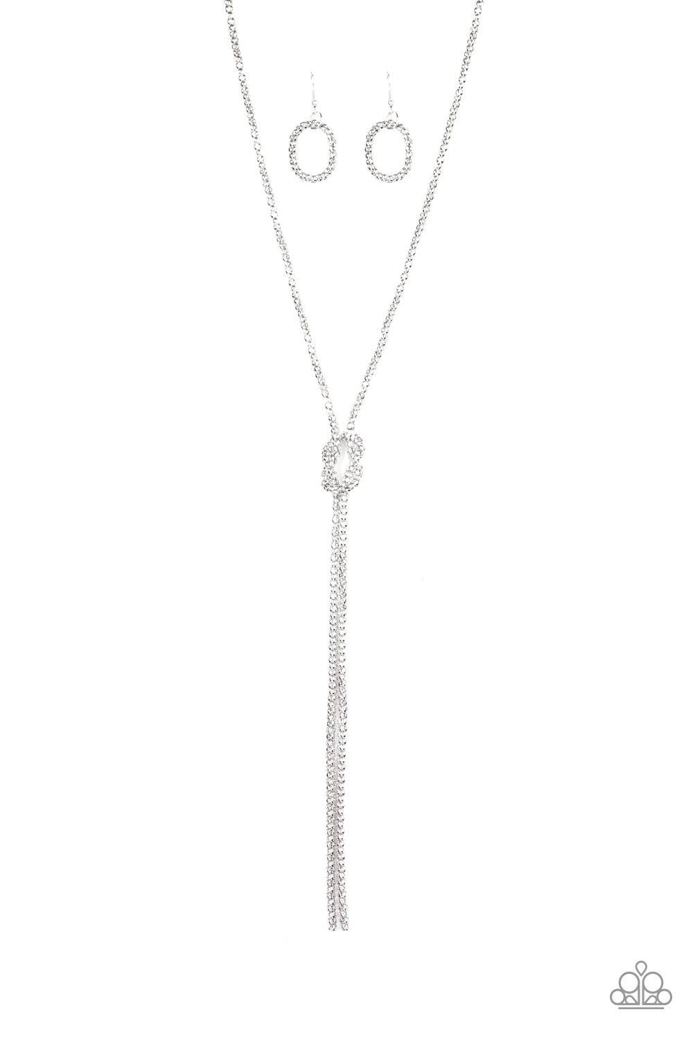 Born Ready - Silver Necklace - Paparazzi Accessories - GlaMarous Titi Jewels