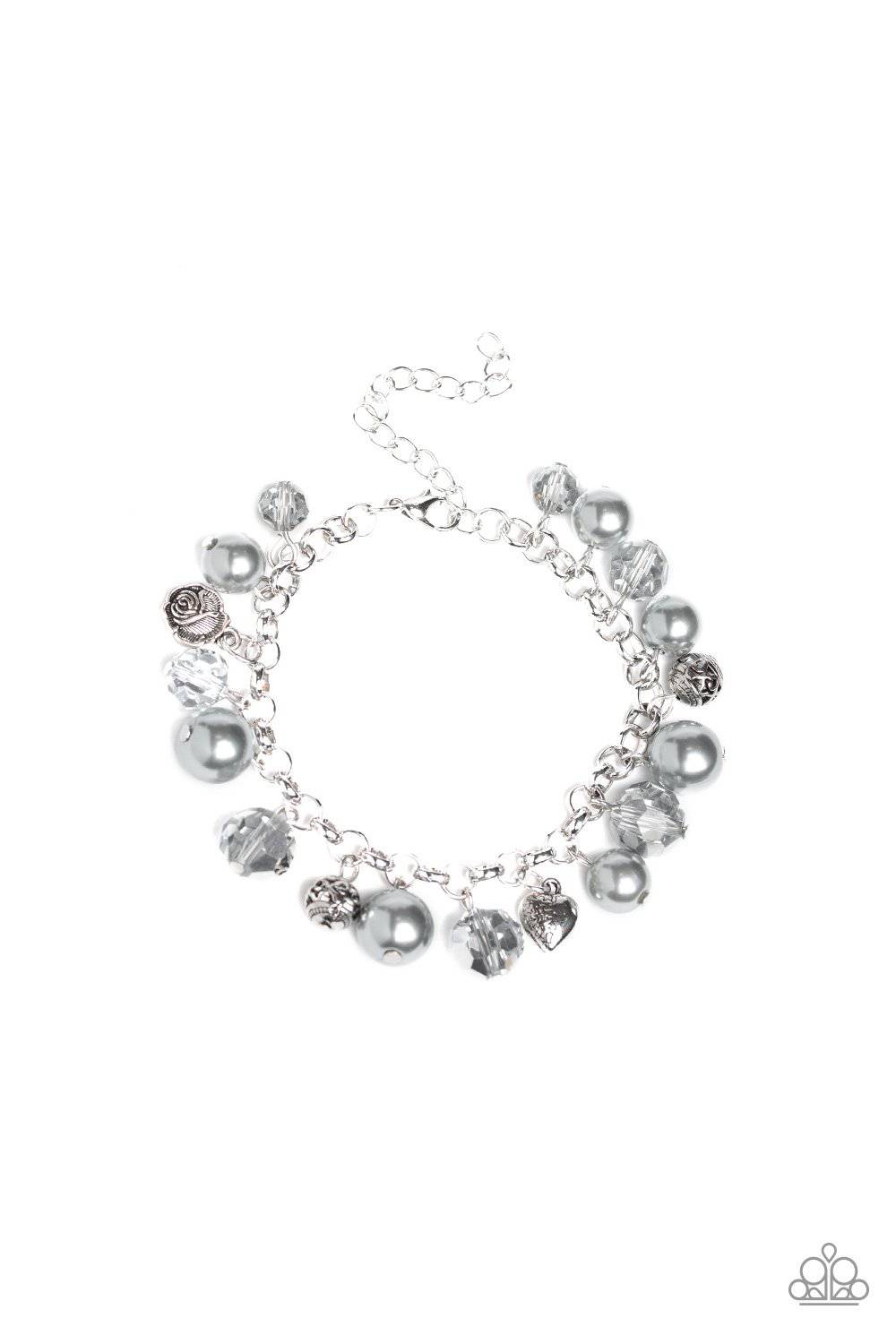 Cupid Couture Silver Bracelet - Paparazzi Accessories - GlaMarous Titi Jewels