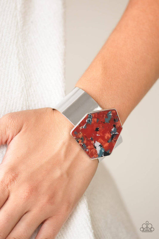 GEO-ing The Distance - Multi Bracelet - Paparazzi Accessories - GlaMarous Titi Jewels