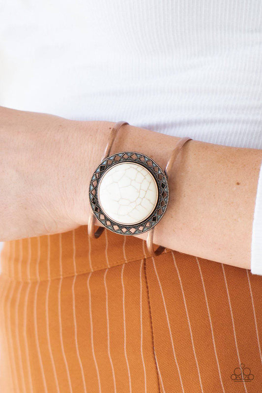 RODEO Rage Copper Bracelet - Paparazzi Accessories - GlaMarous Titi Jewels