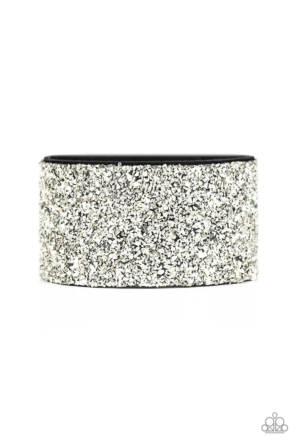 The Halftime Show Silver Bracelet - Paparazzi Accessories - GlaMarous Titi Jewels