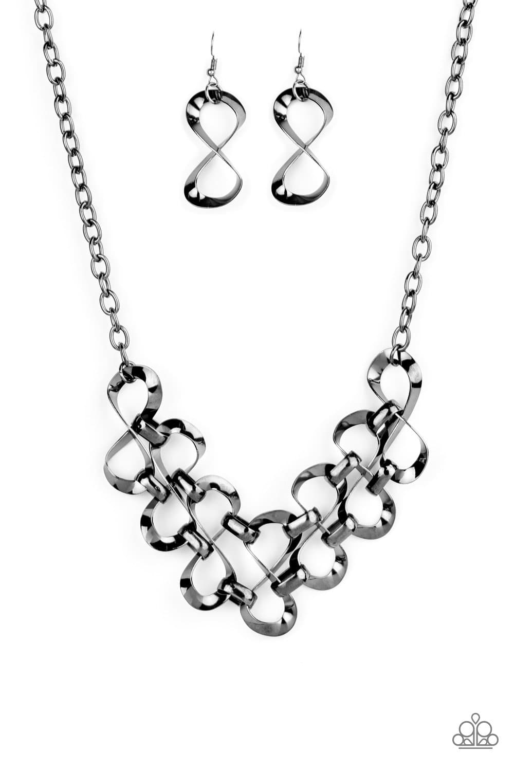 Work, Play, and Slay Black Necklace - Paparazzi Accessories - GlaMarous Titi Jewels