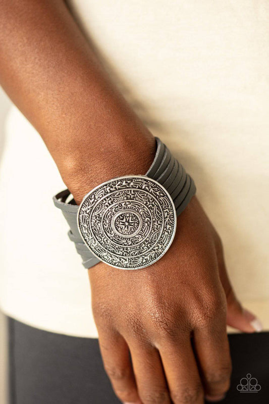 Treasure Quest Silver Bracelet - Paparazzi Accessories - GlaMarous Titi Jewels