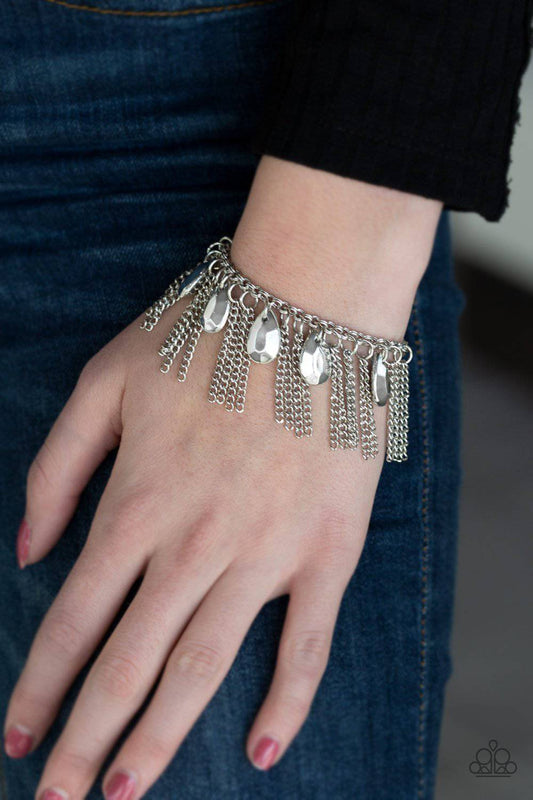 Brag Swag - Silver Chain Bracelet - Paparazzi Accessories - GlaMarous Titi Jewels