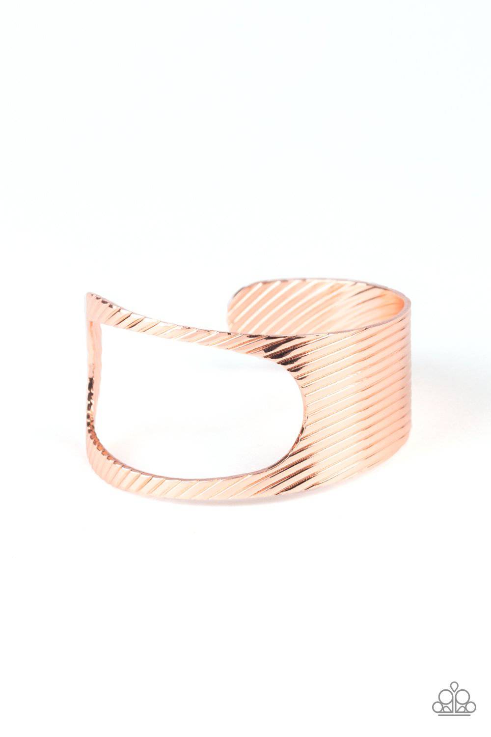 What GLEAMS Are Made Of - Copper Cuff Bracelet - Paparazzi Accessories - GlaMarous Titi Jewels