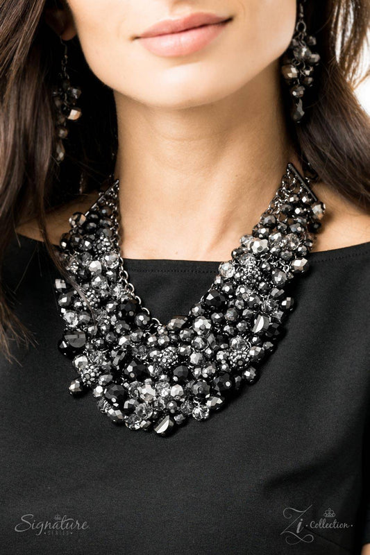 The Taylerlee - 2019 Paparazzi Exclusive Zi Collection Necklace & Earring Set - GlaMarous Titi Jewels