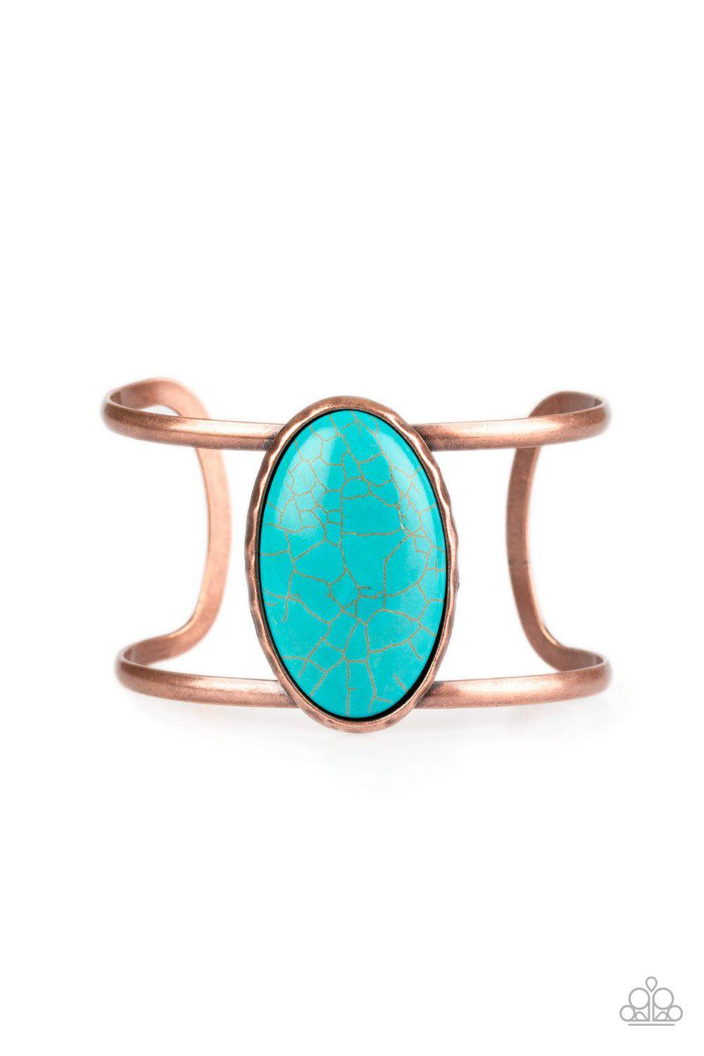 Desert Empress - Copper Cuff Bracelet - Paparazzi Accessories - GlaMarous Titi Jewels