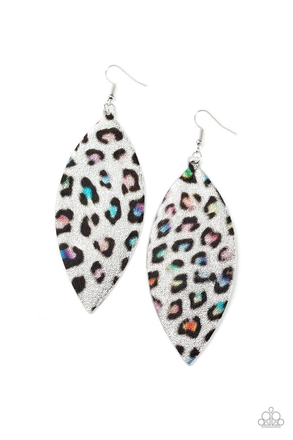 Once a CHEETAH, Always a CHEETAH - Multi Cheetah Print Earrings- Paparazzi Accessories - GlaMarous Titi Jewels