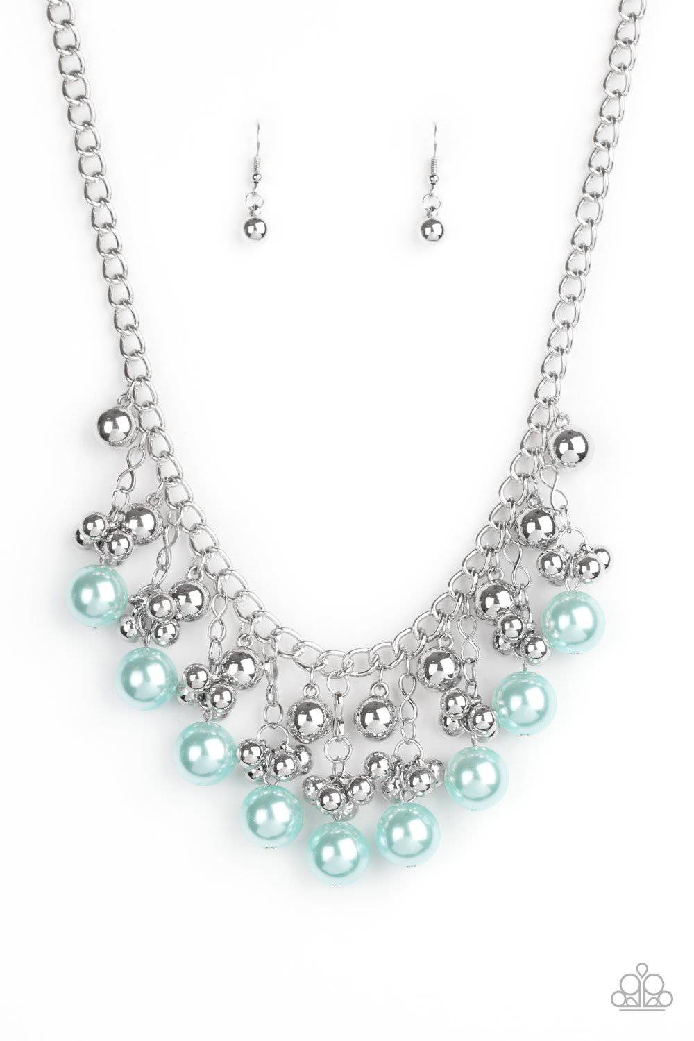 Pearl Appraisal - Blue Pearl Bead Necklace - Paparazzi Accessories - GlaMarous Titi Jewels