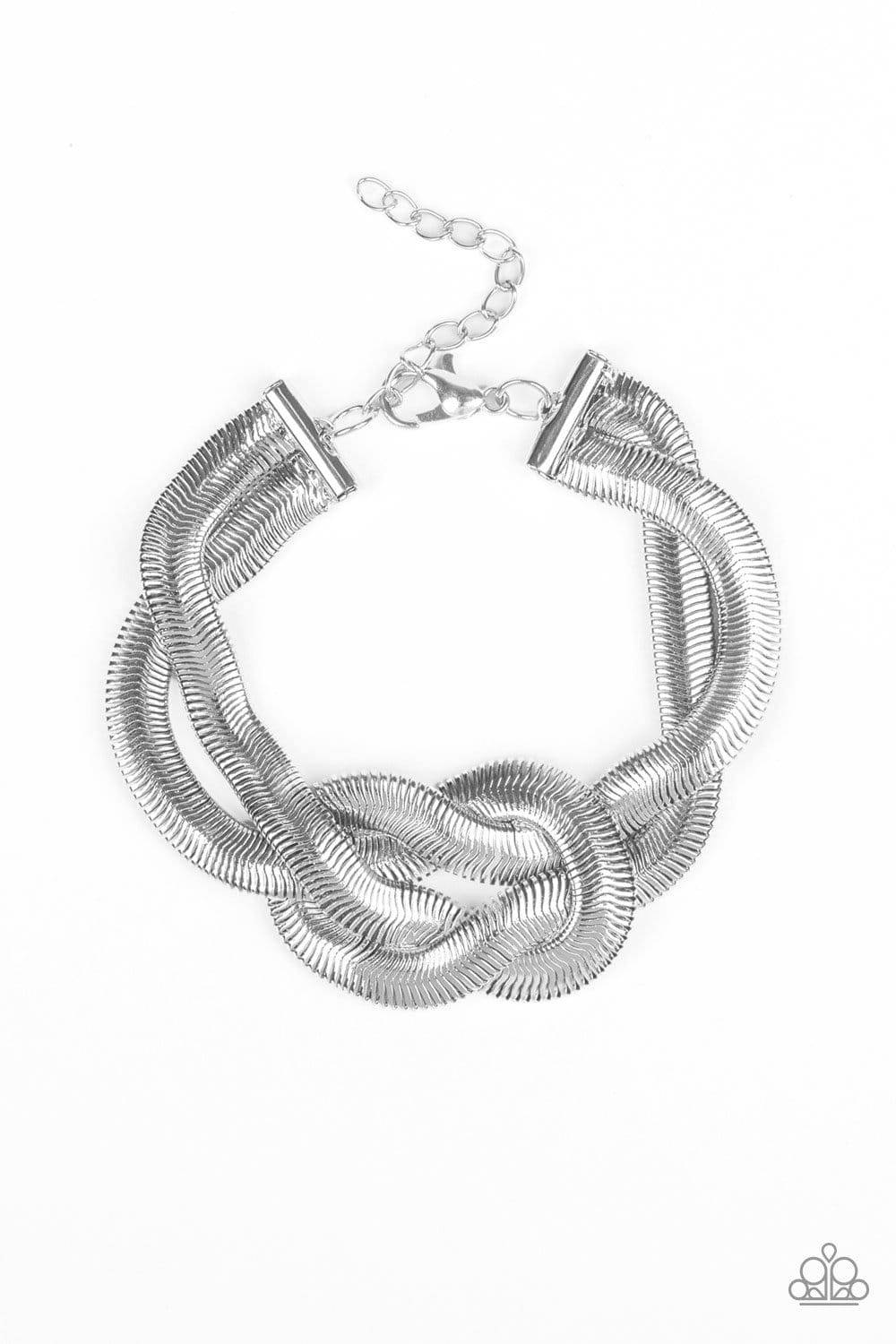 To The Max - Silver Bracelet- Paparazzi Accessories - GlaMarous Titi Jewels