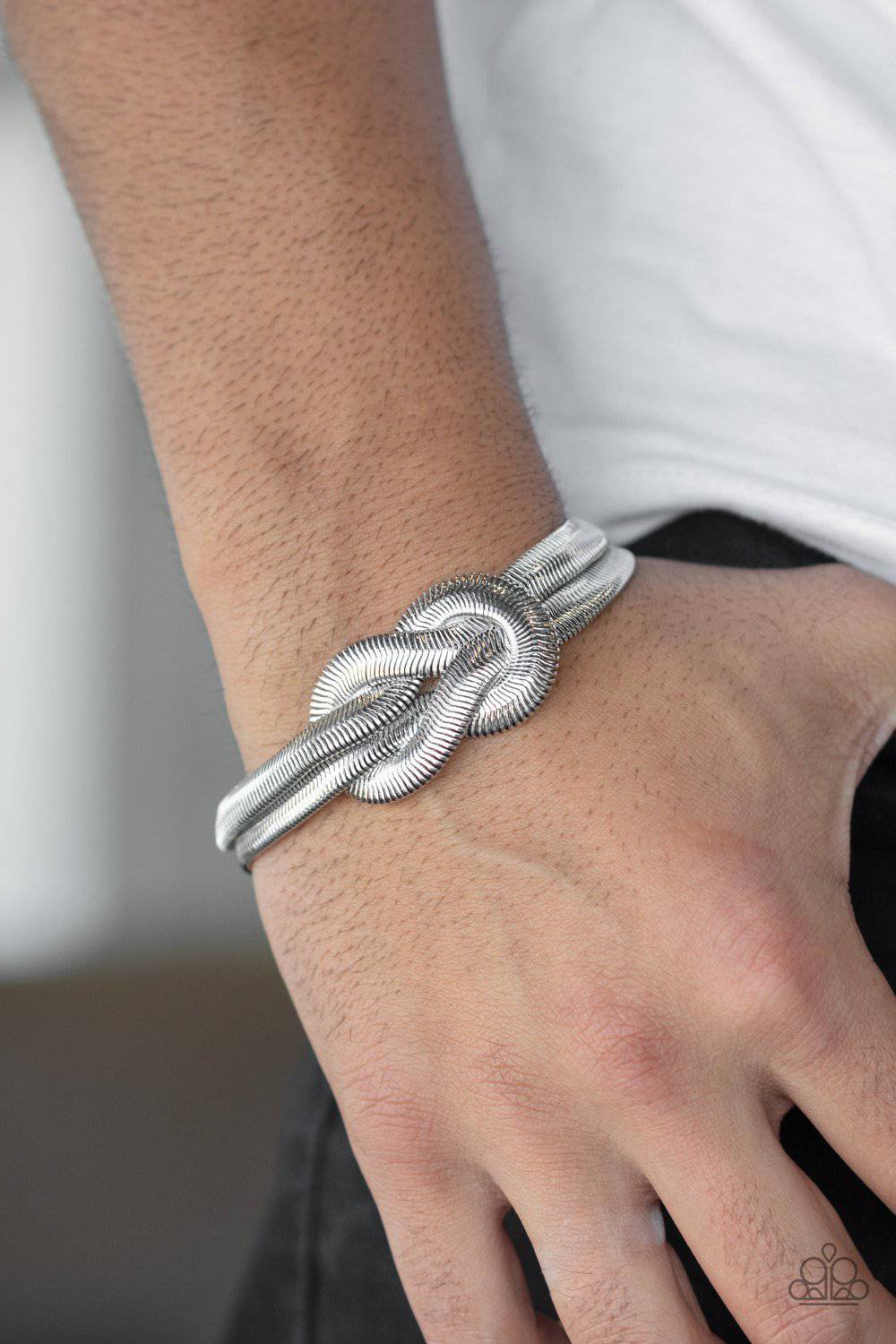 To The Max - Silver Bracelet- Paparazzi Accessories - GlaMarous Titi Jewels