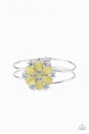 Garden Extravagance - Yellow Cat's Eye Bracelet - Paparazzi Accessories - GlaMarous Titi Jewels