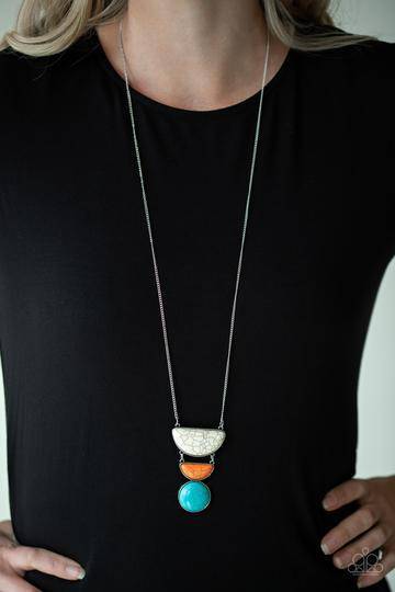 Desert Mason - Multi Necklace - Paparazzi Accessories - GlaMarous Titi Jewels