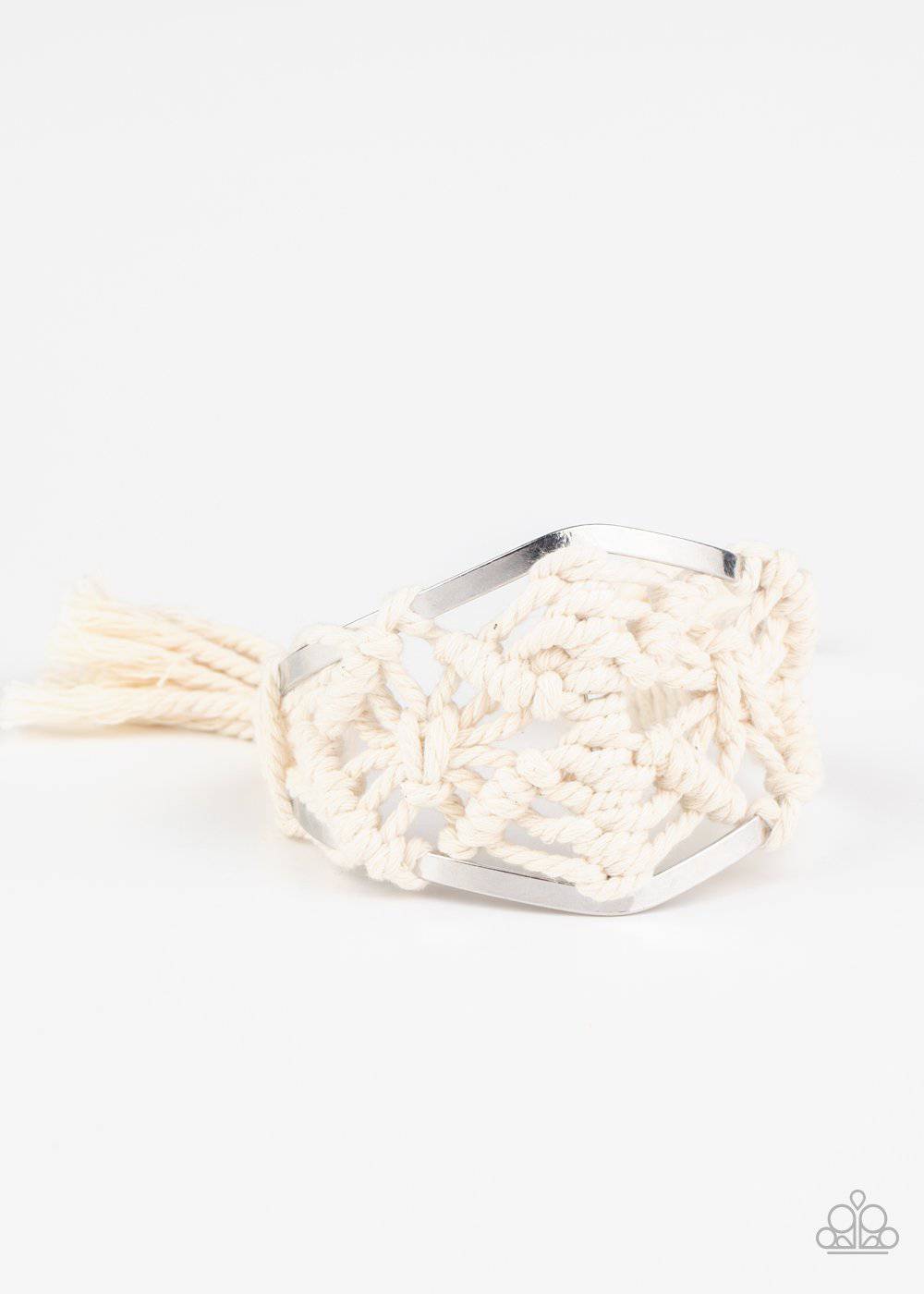 Macramé Mode - September 2020 Cuff Bracelet - Paparazzi Accessories - GlaMarous Titi Jewels