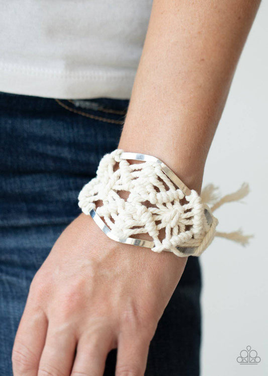 Macramé Mode - September 2020 Cuff Bracelet - Paparazzi Accessories - GlaMarous Titi Jewels