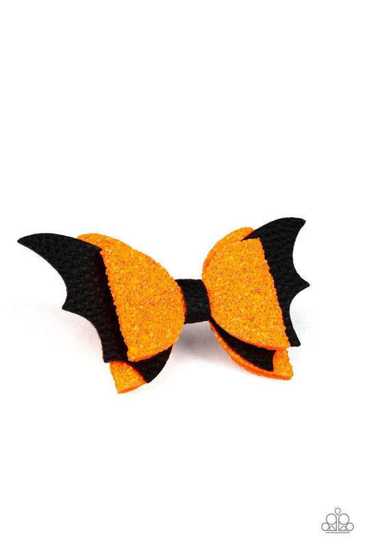 Spooky Sparkle - Multi Bat-like Hair Bow - Paparazzi Accessories - GlaMarous Titi Jewels