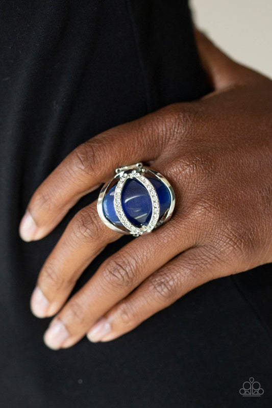 Endless Enchantment - November 2020 LOTP Blue Ring - Paparazzi Accessories - GlaMarous Titi Jewels