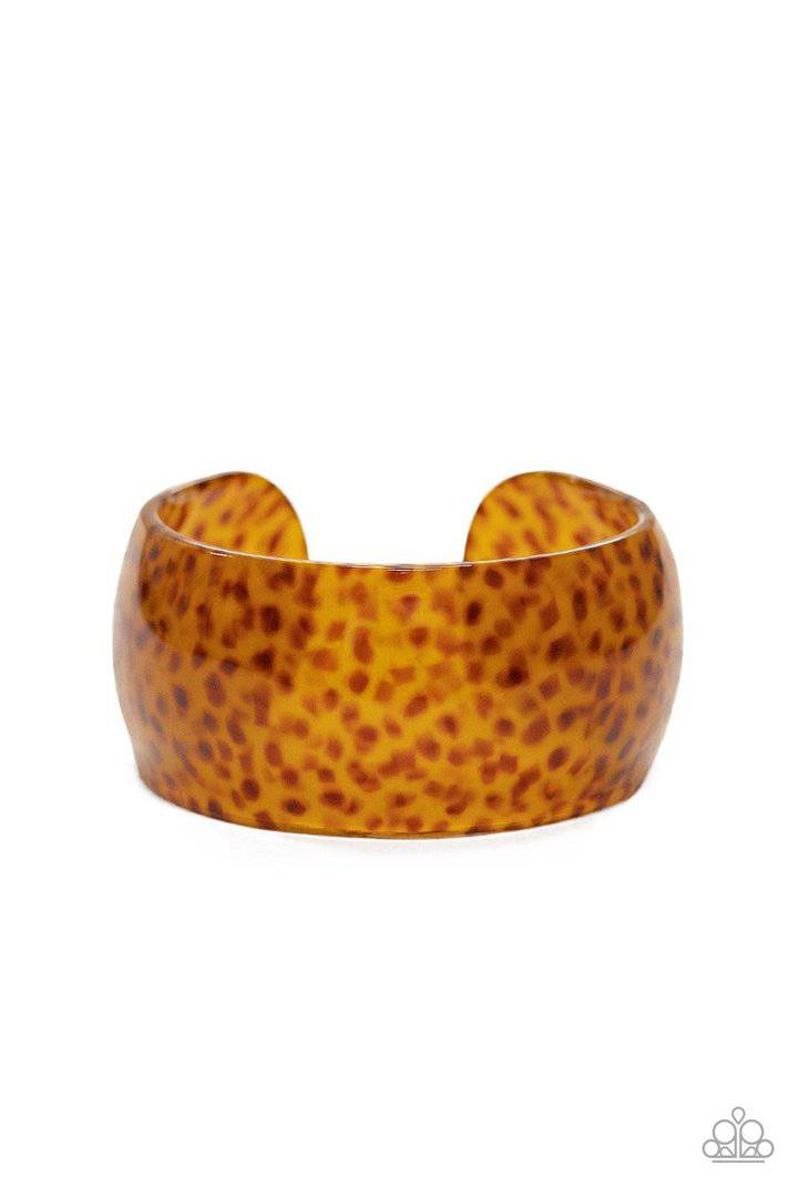 Jungle Cruise Summer 2020 Party Pack Exclusive - Brown Acrylic Bracelet - Paparazzi - GlaMarous Titi Jewels