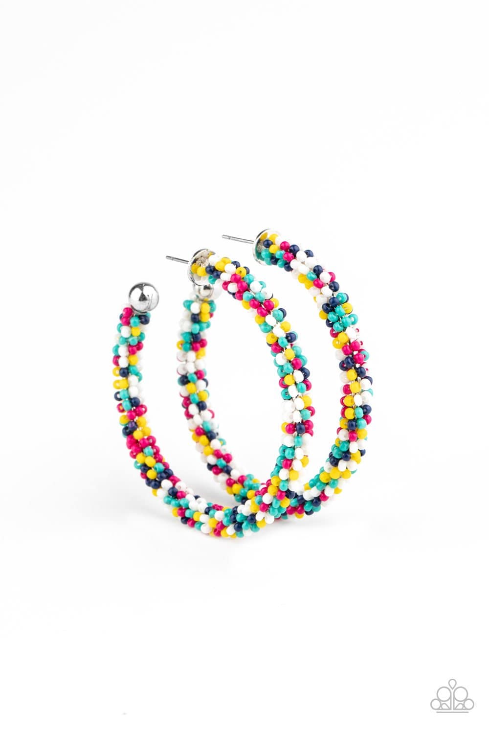 BEAD My Lips! - Multi Seed Beads Earrings - Paparazzi Accessories - GlaMarous Titi Jewels