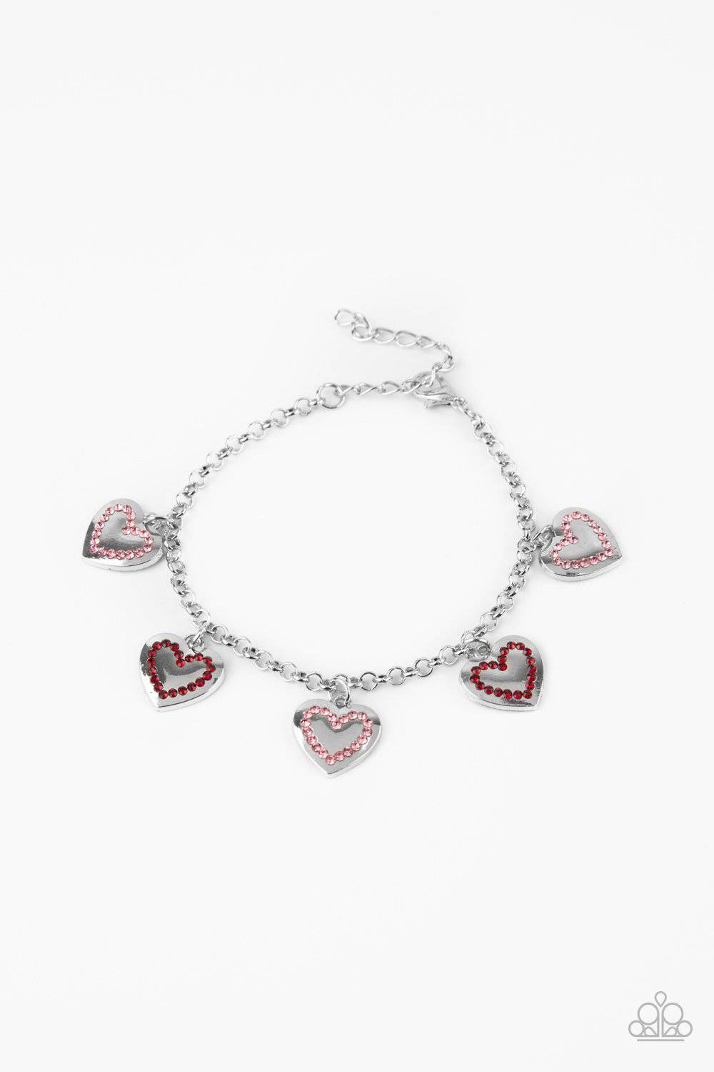 Matchmaker, Matchmaker - Multi Rhinestone Bracelet - Paparazzi Accessories - GlaMarous Titi Jewels