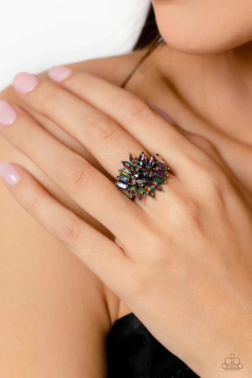 Untamable Universe ♥ Multi Oil Spill Ring ♥ Paparazzi Accessories - GlaMarous Titi Jewels
