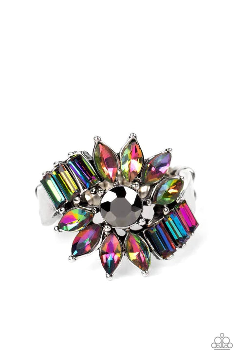 Untamable Universe ♥ Multi Oil Spill Ring ♥ Paparazzi Accessories - GlaMarous Titi Jewels