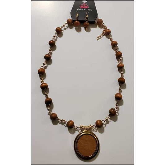 Soulful Sunrise - Gold Necklace - Paparazzi Accessories - GlaMarous Titi Jewels