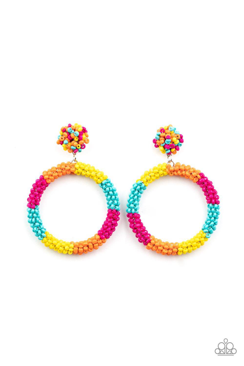 Be All You Can BEAD - Multi Seed Bead Earrings - Paparazzi Earrings - GlaMarous Titi Jewels