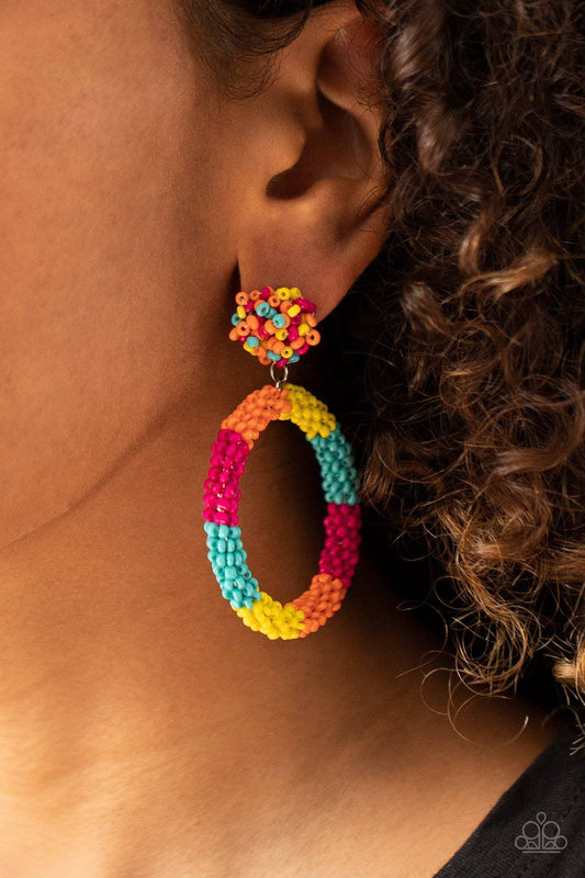 Be All You Can BEAD - Multi Seed Bead Earrings - Paparazzi Earrings - GlaMarous Titi Jewels