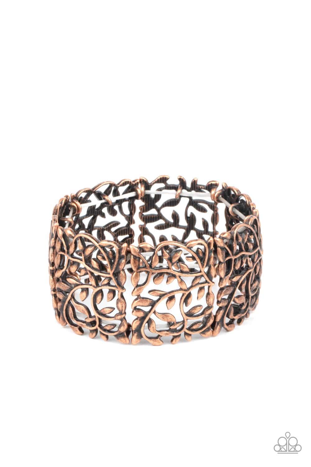 Verdantly Vintage - Copper Bracelet - Paparazzi Accessories - GlaMarous Titi Jewels