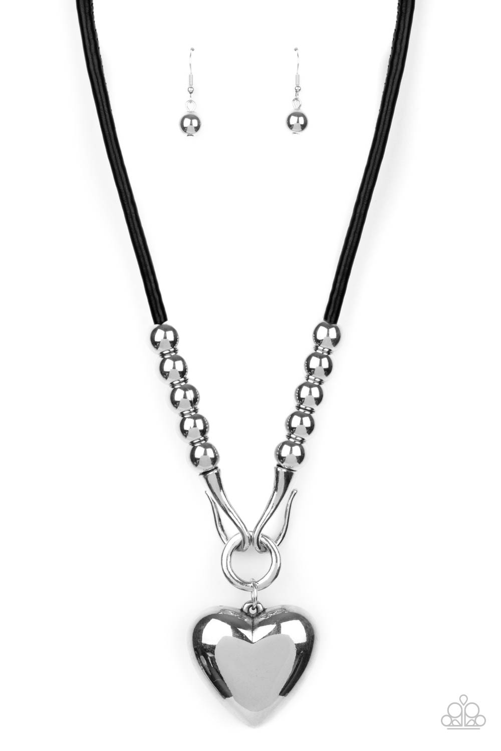 Forbidden Love - March 2021 LOTP Black Necklace - Paparazzi Accessories - GlaMarous Titi Jewels