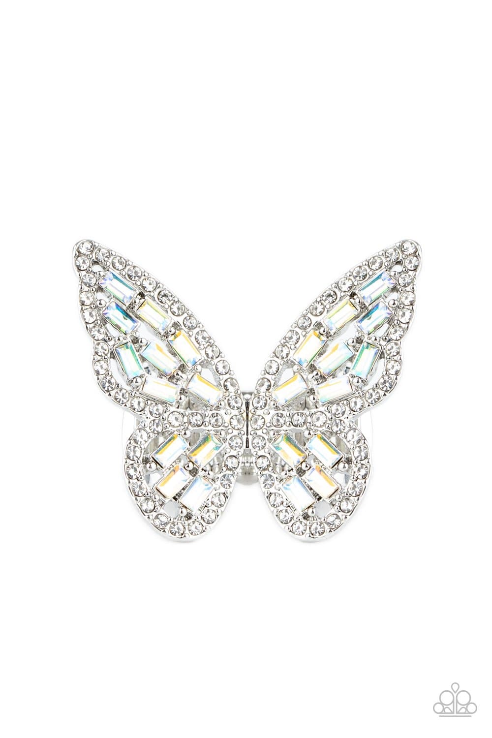 Flauntable Flutter - March 2021 LOTP Butterfly Ring - Paparazzi Accessories - GlaMarous Titi Jewels