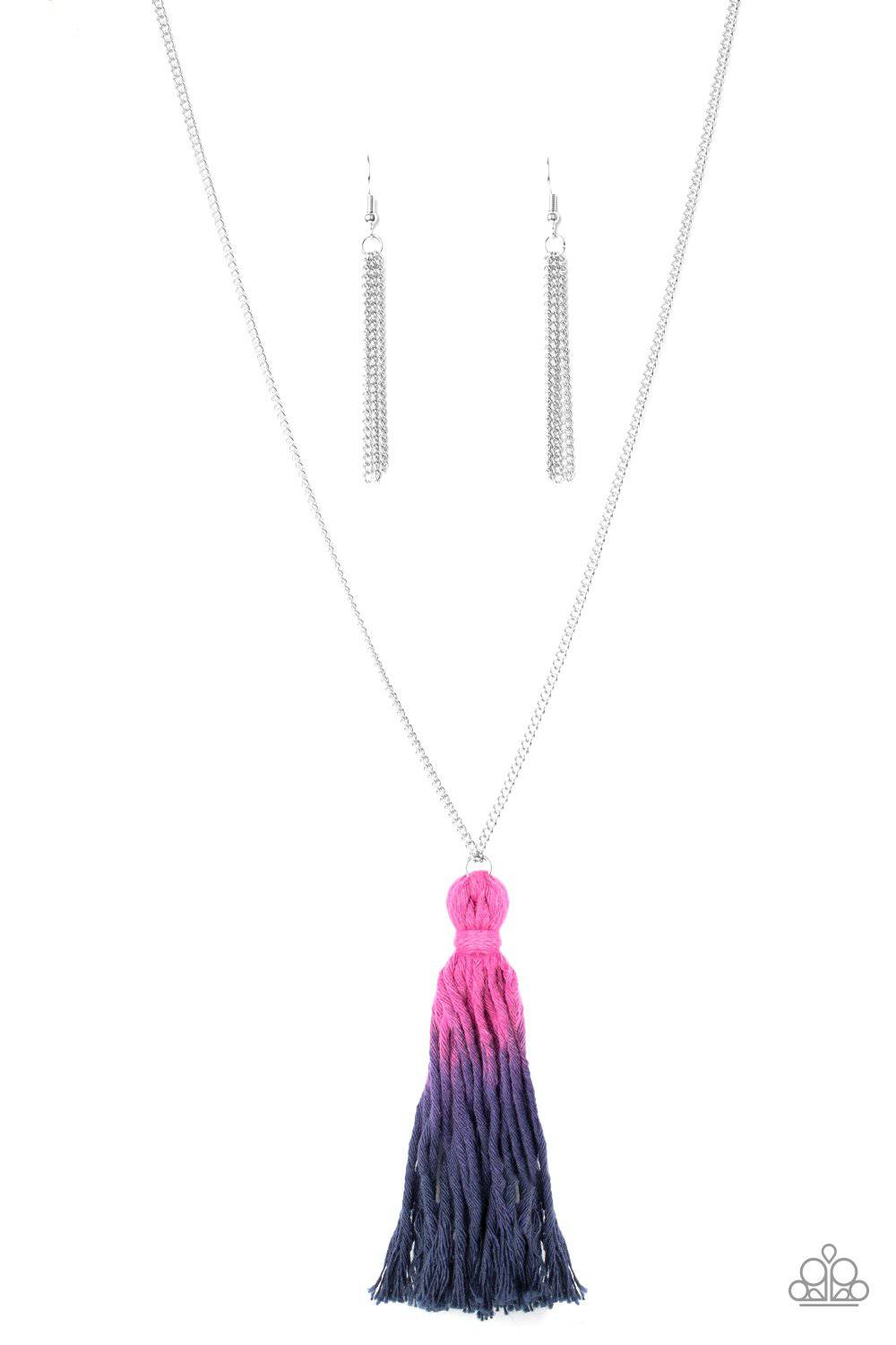 Totally Tasseled - Multi Tassel Necklace - Paparazzi Accessories - GlaMarous Titi Jewels