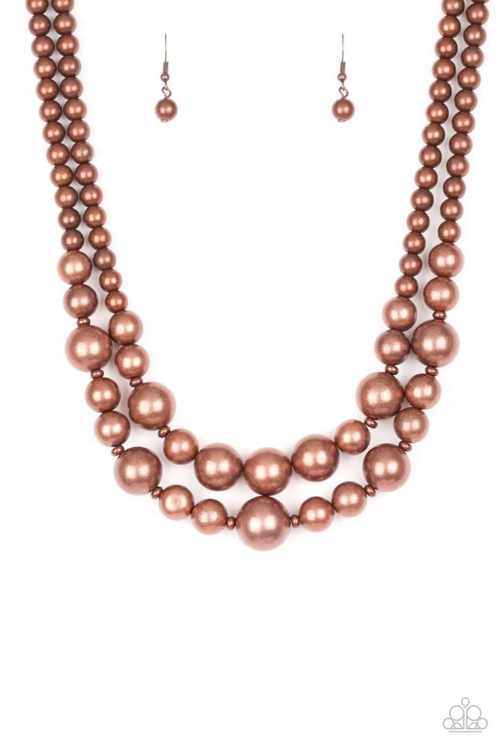 I Double Dare You - Copper Necklace - Paparazzi Accessories - GlaMarous Titi Jewels