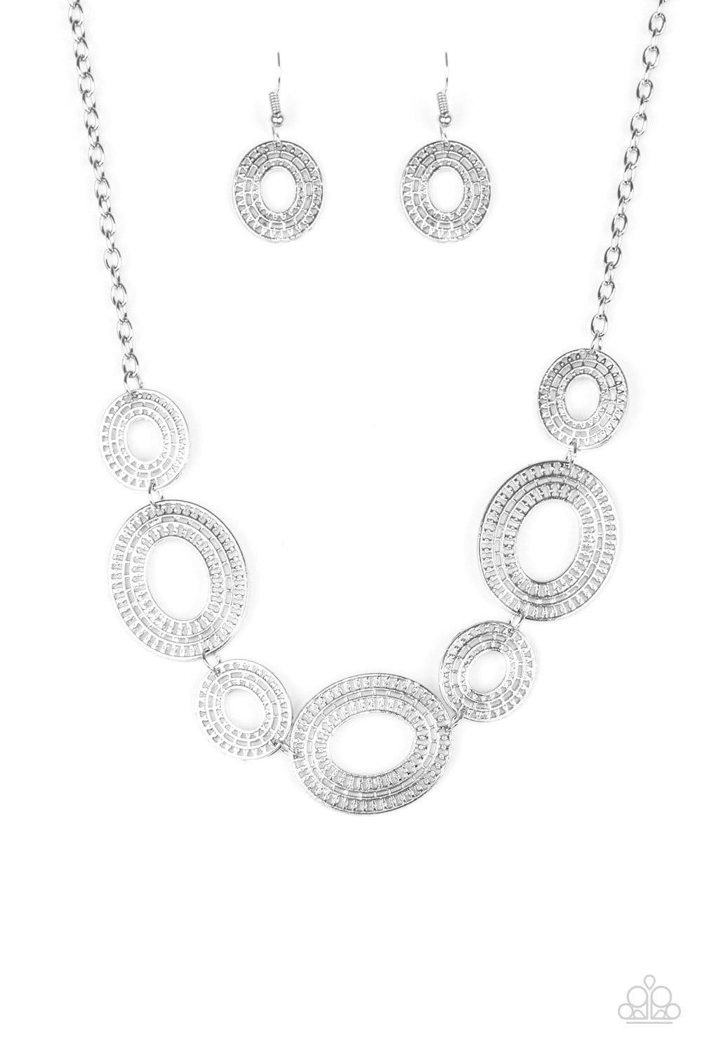 Basically Baltic - Silver Necklace - Paparazzi Accessories - GlaMarous Titi Jewels