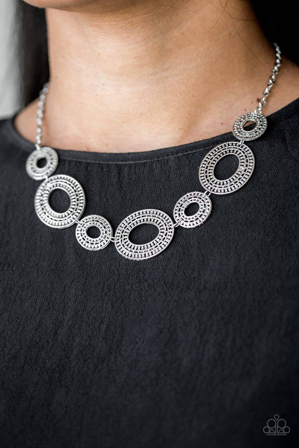 Basically Baltic - Silver Necklace - Paparazzi Accessories - GlaMarous Titi Jewels