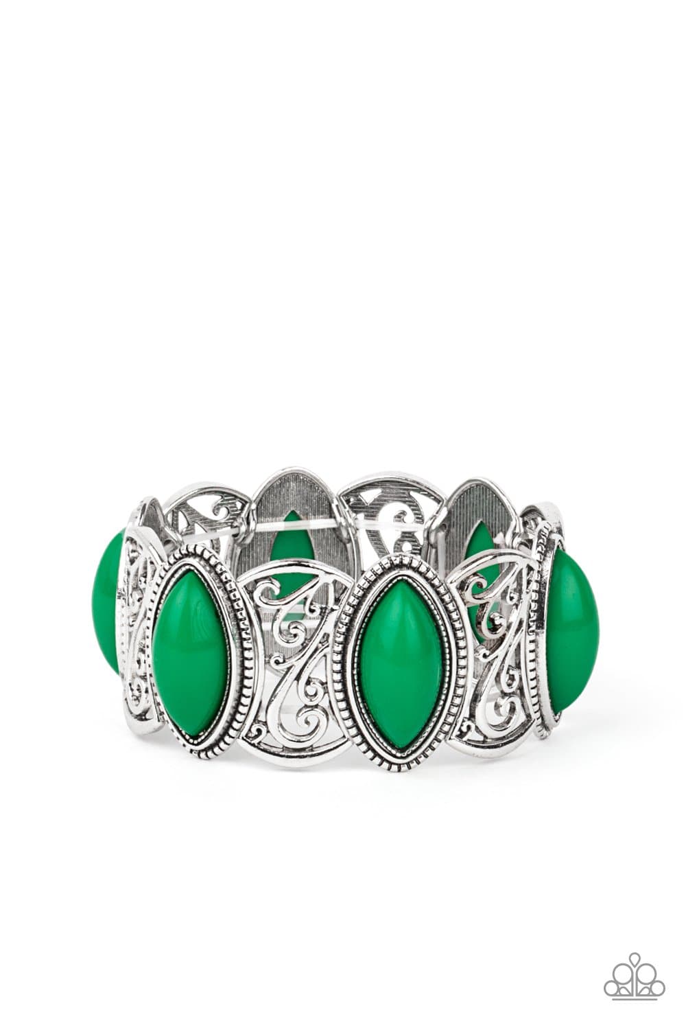 POP, Skip, and a Jump - Mint Green Bracelet - Paparazzi Accessories - GlaMarous Titi Jewels