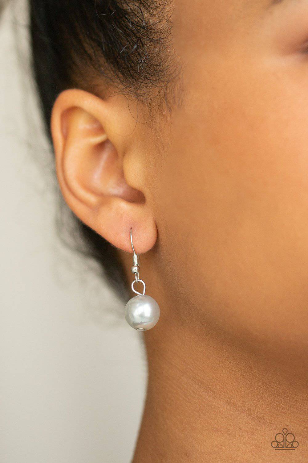 Empire State Empress - Silver Pearl Necklace - Paparazzi Accessories - GlaMarous Titi Jewels