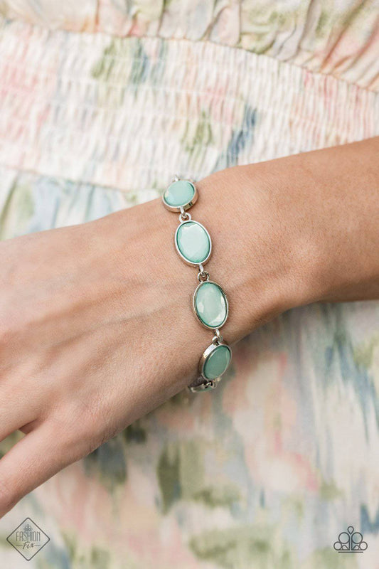 Smooth Move - Blue Tint Bracelet - Paparazzi Accessories - GlaMarous Titi Jewels