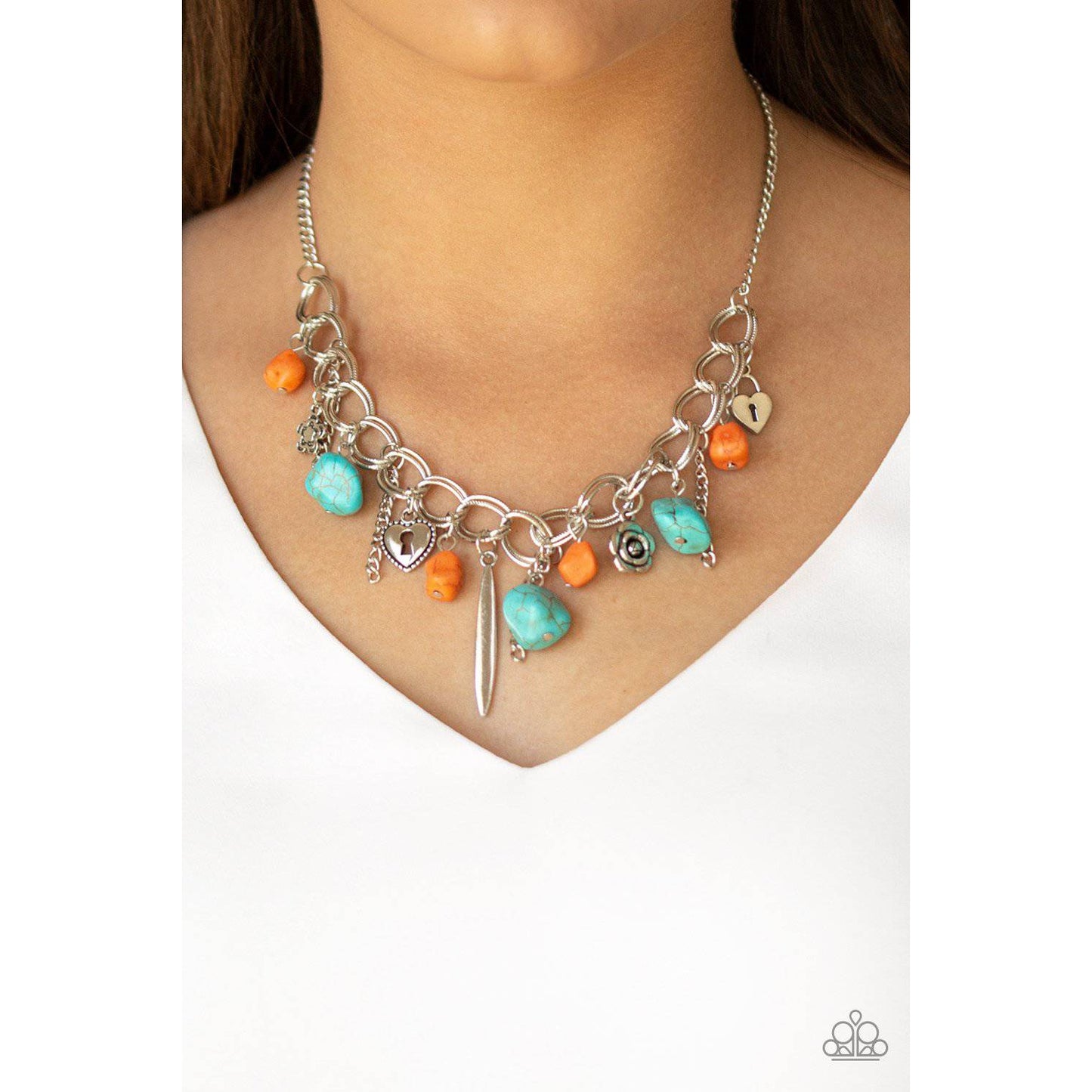 Southern Sweetheart - Multi Necklace - Paparazzi Accessories - GlaMarous Titi Jewels