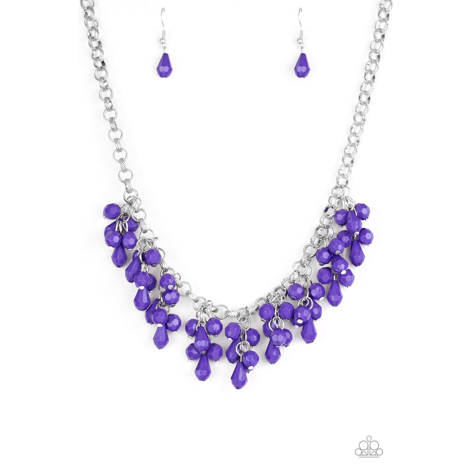 Modern Macarena - Purple Necklace - Paparazzi Accessories - GlaMarous Titi Jewels