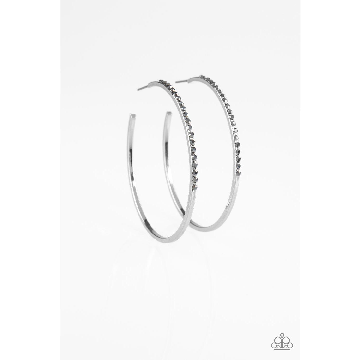 Make The FIERCE Move - Silver Earrings - Paparazzi Accessories - GlaMarous Titi Jewels